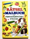 Meerschweinchen-Rätselmalbuch